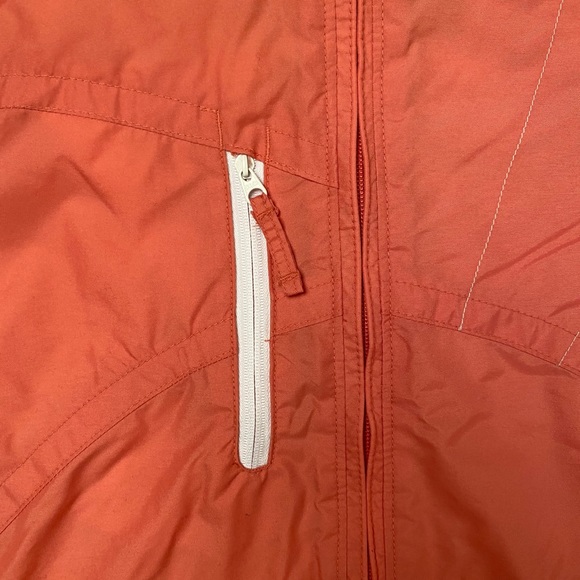 Columbia Peach and White Hooded Jacket size 14/16 - Picture 2 of 5